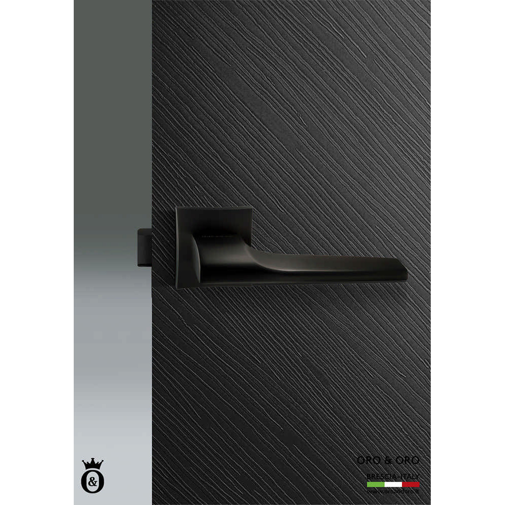Дверна ручка TIMELESS 15E чорна матова фабрики ORO&ORO