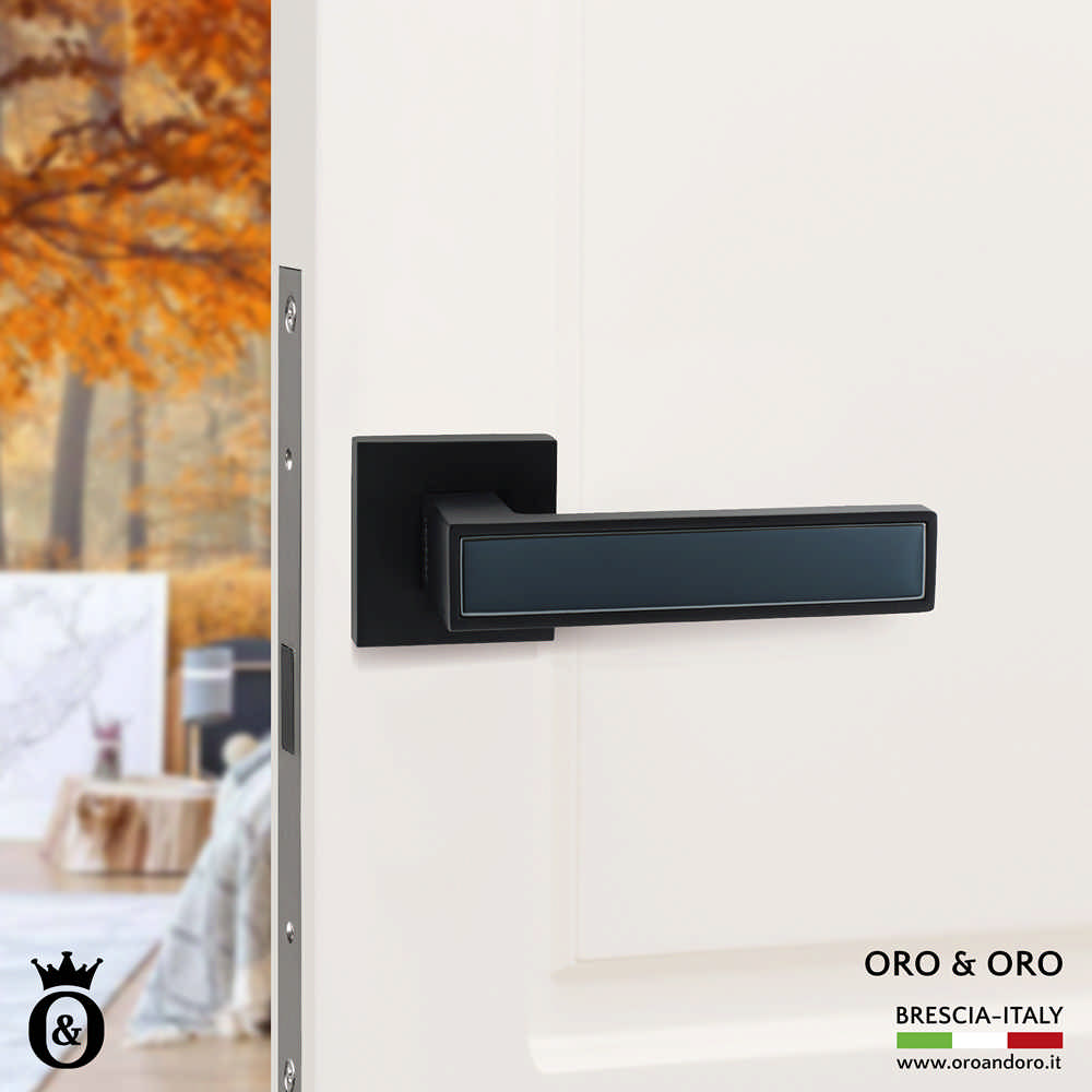 Дверна ручка PESTIGE 15E чорна матова фабрики ORO&ORO