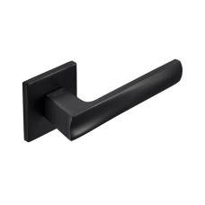 Ручка для дверей на розетці berli slim A-2010/E20 Black