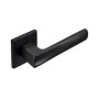 Ручка для дверей на розетці berli slim A-2010/E20 Black