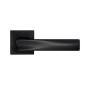Ручка для дверей на розетці berli slim A-2010/E20 Black