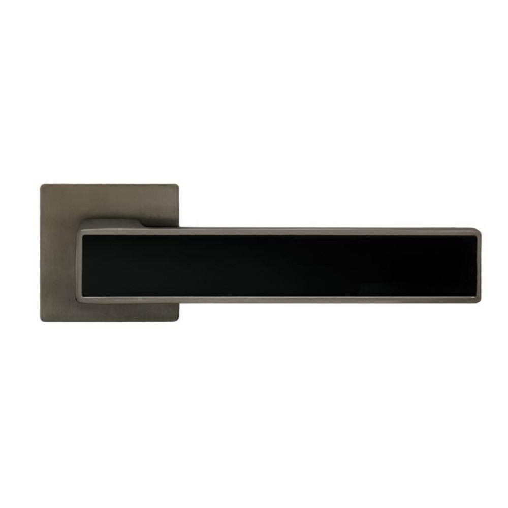 Ручка для дверей на розетці diplomat slim A-2015/E20 MA/Black