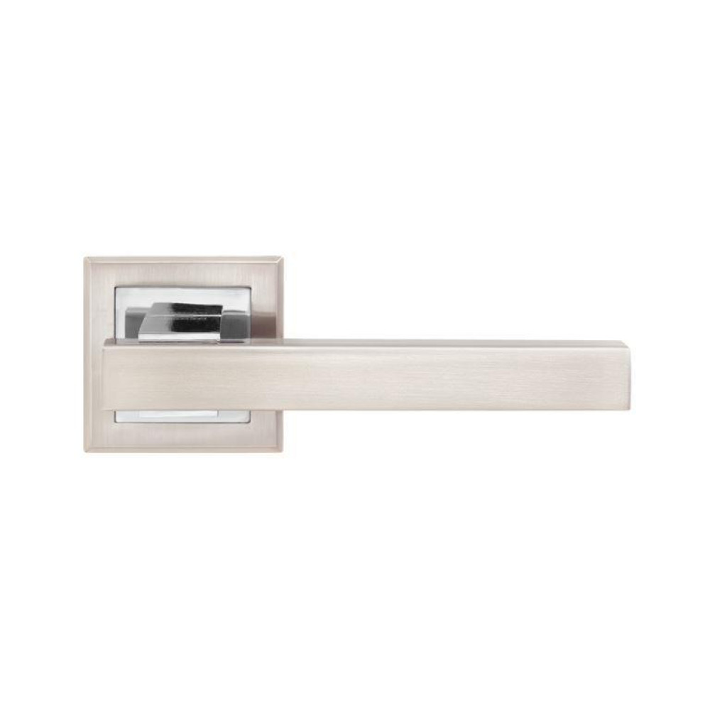 Ручка для дверей на розетці loft Z-1290 SN/CP