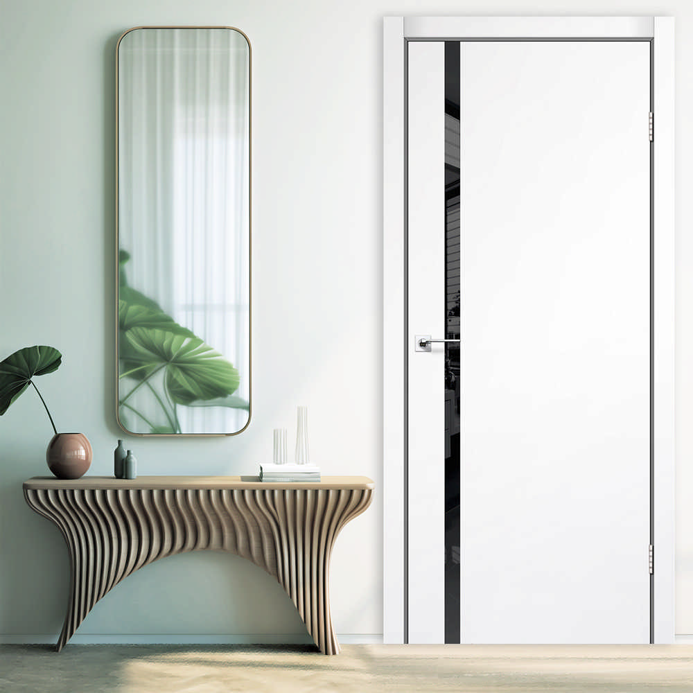 Межкомнатные двери NEBRASKA Fashion от MS Doors – двери со стеклянными вставками