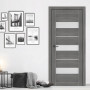 Межкомнатные двери VEGAS Fashion от MS Doors – двери со стеклянными вставками