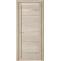 Межкомнатная дверь Luxdoors Flora — Акация, сатиновое стекло, Eco-Tex покрытие