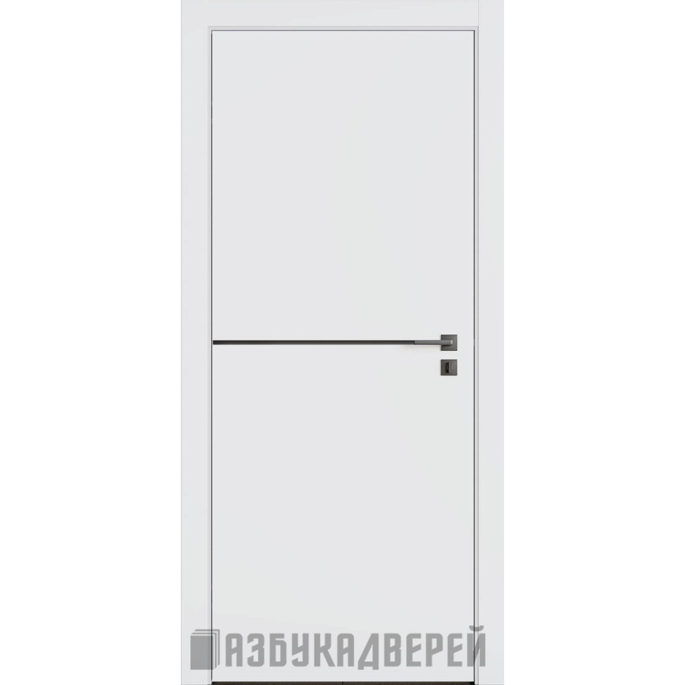 Міжкімнатні двері Omega L1 серія Lines – фарбовані, з можливістю алюмінієвого обрамлення