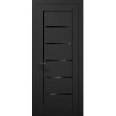Межкомнатные двери Т-08 BLK матовый черный
