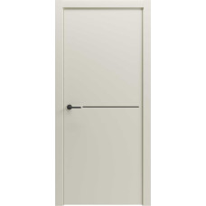 Двери Paint 7 c молдингом RAL 1013 кремовый