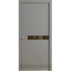 Двері Paint 13 RAL 7037 темно-сірий