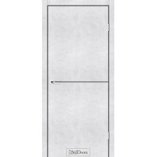 двері Loft Aluminium Світлий Бетон