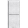 Міжкімнатні двері Loft Aluminium Світлий Бетон StilDoors