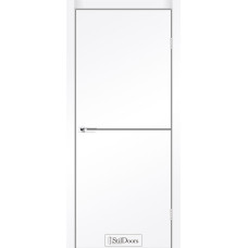 двері Loft Aluminium Білий Мат