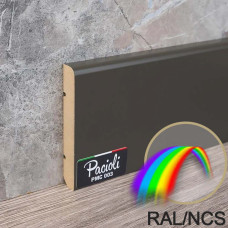 Плінтус PMC 003 МДФ 80*12 мм Classic Ral/NCS