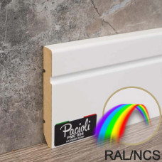 Плінтус PMC 004 МДФ 80*12 мм classic RAL/NCS