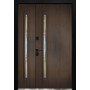 Входные двери StarMax Glass 1220 дуб 23