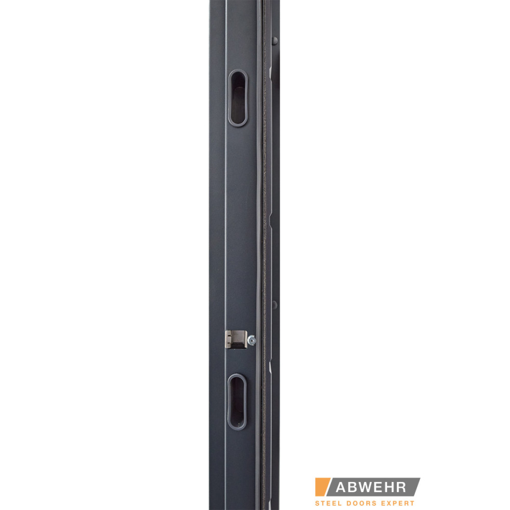 Входная дверь Abwehr Solid 1200 Ral 7021T (Серия DEFENDER)