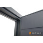 Входная дверь Abwehr Solid 1200 Ral 7021T (Серия DEFENDER)