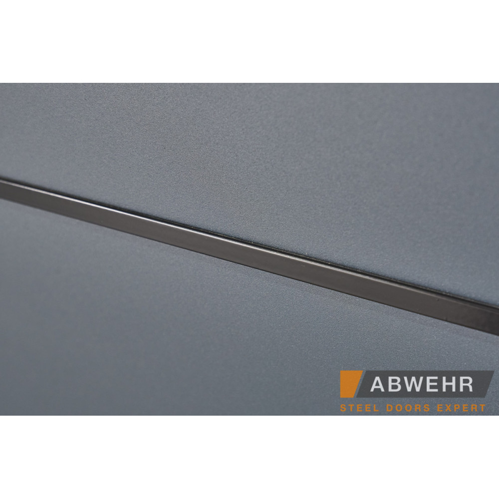 Входная дверь Abwehr Solid 1200 Ral 7021T (Серия DEFENDER)