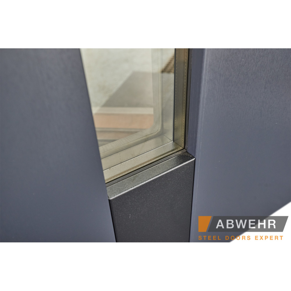 Входная дверь Abwehr Tower 527 антрацит (1200 мм)