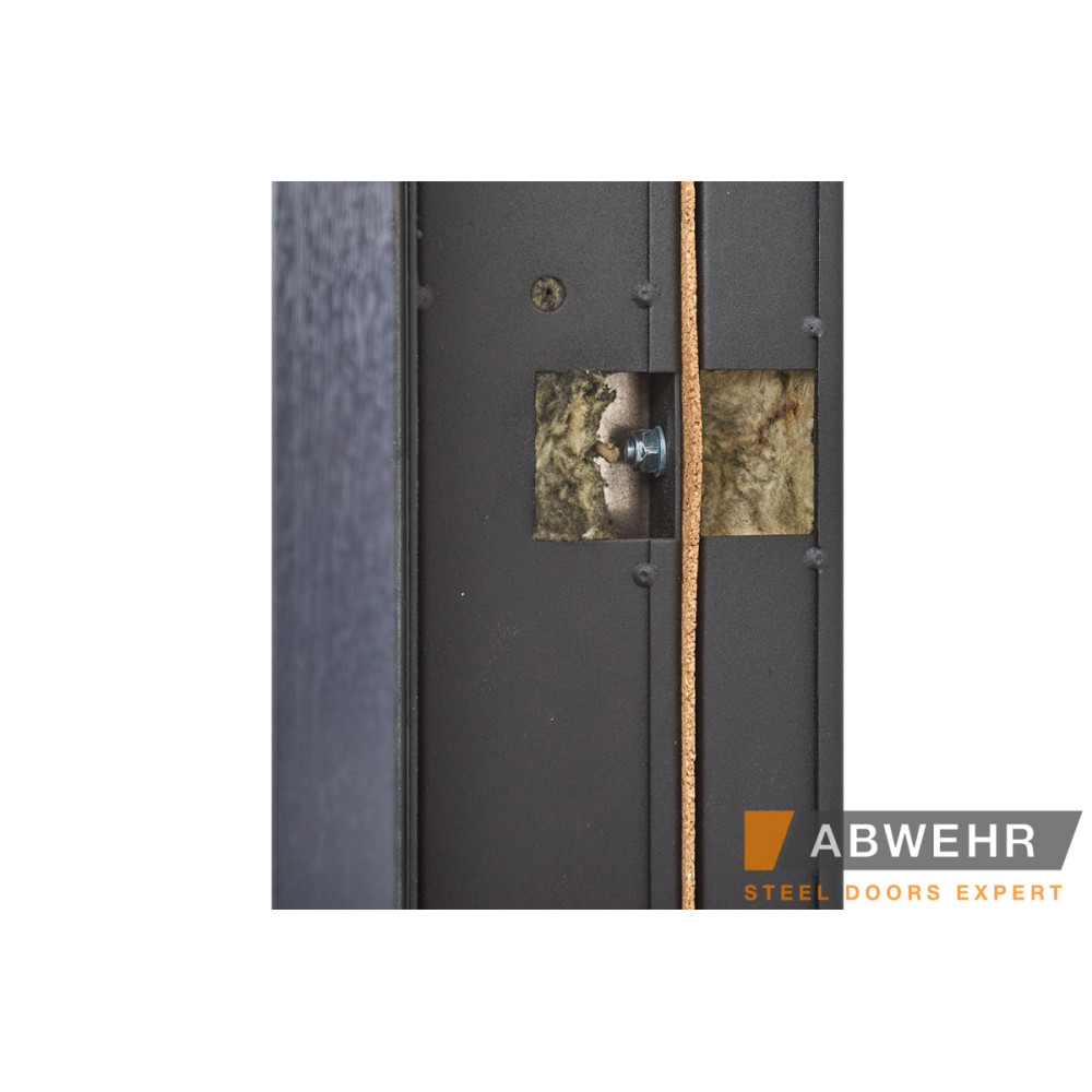 Входная дверь Abwehr Tower 527 антрацит (1200 мм)