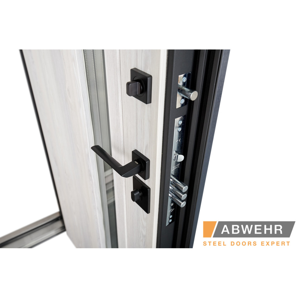Входная дверь Abwehr Tower 527 антрацит (1200 мм)
