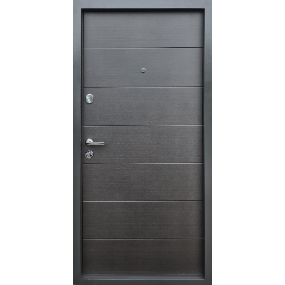 Входные двери Qdoors Горизонталь Венге/Венге серия Премиум