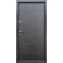 Входные двери Qdoors Горизонталь Венге/Венге серия Премиум