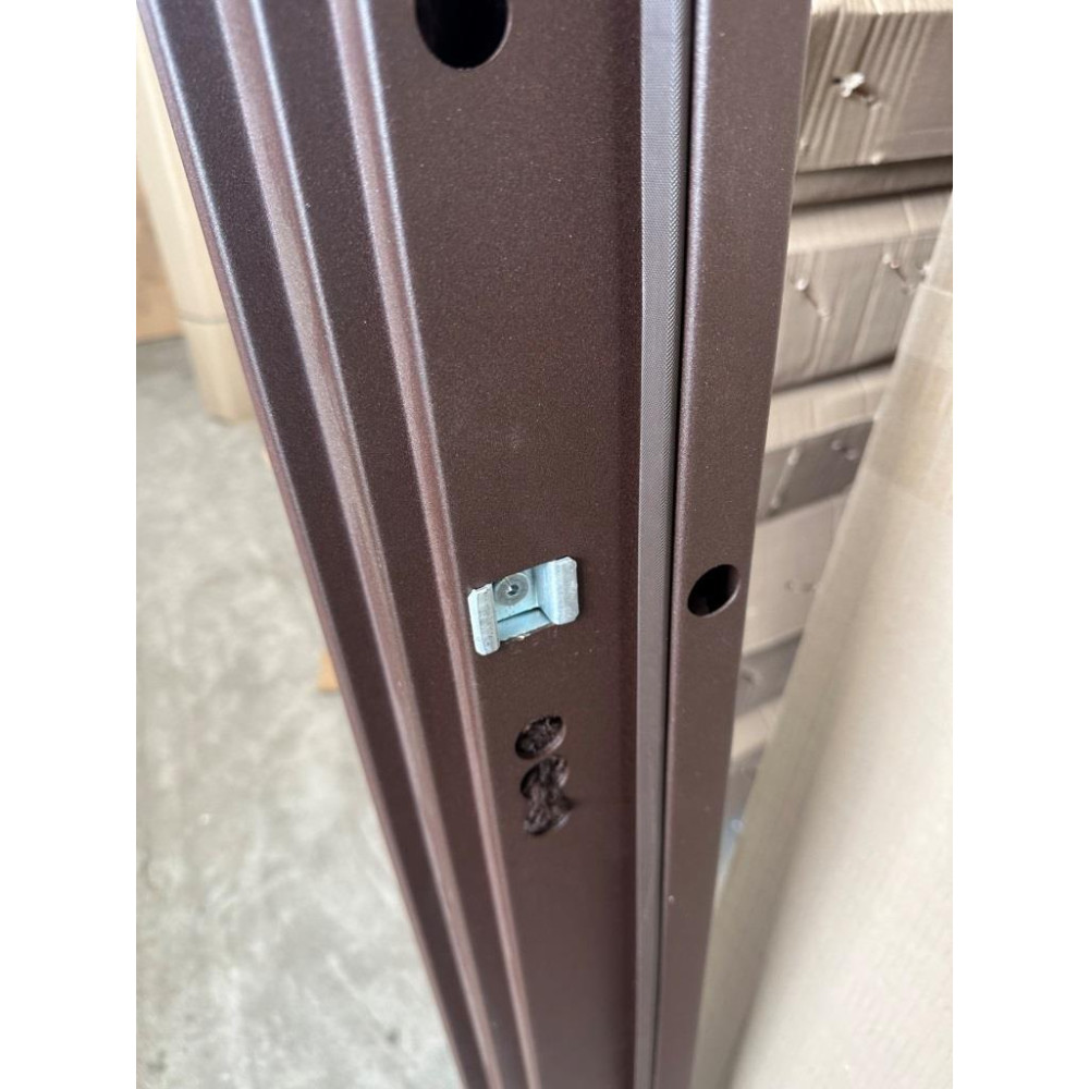 Двери Стрит браун металл/МДФ 