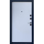 Входные двери Straj Fusion Vertical серия 4-K (Софт блек / Белая эмаль) — купить в Киеве